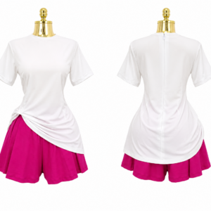 Home chic asymmetrical lounge co ord set