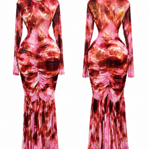 mermaid maxi dress