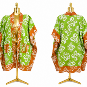 citrus bloom batik kimono